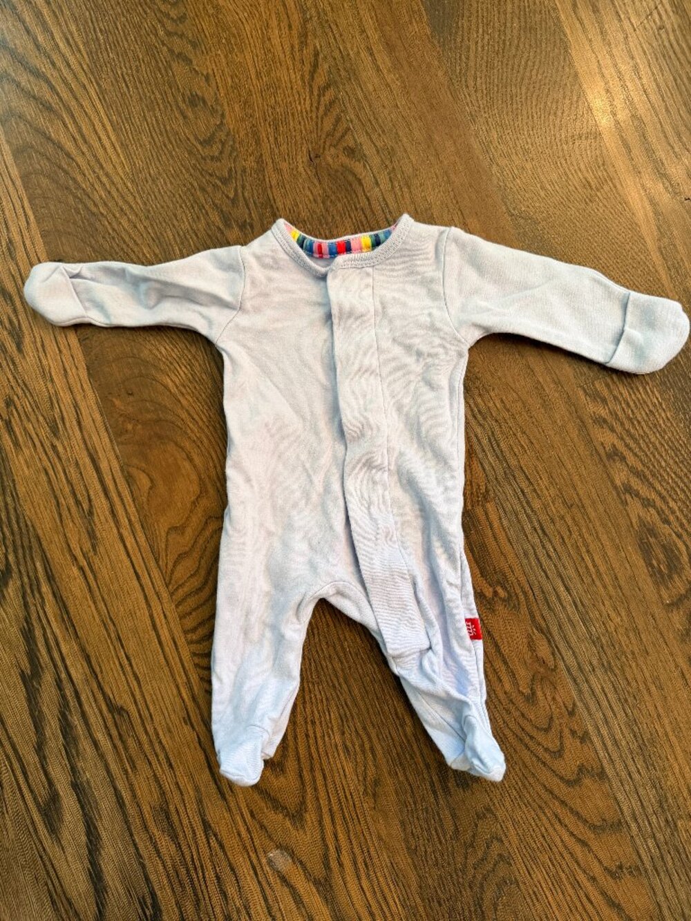 Magnetic Me Footie - Light Blue Newborn